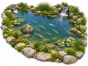 16 x 21 koi pond price