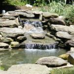 Waterfall Garden Pond in Montgomery County, MD Waterfall Garden Pond in Montgomery County, MD