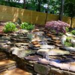 Pond with waterfall in Howard County Pond with waterfall in Howard County